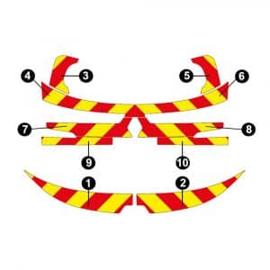 Alternative view of Kit Jaune-Rouge Partiel - RENAULT Espace (2023)